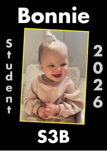 Studentskylt mall nr 19