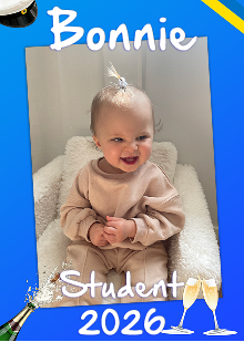 Studentskylt mall nr 14