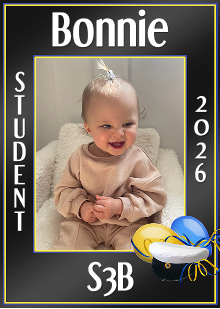 Studentskylt mall nr 50