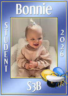 Studentskylt mall nr 1